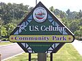 US Cellular Park sign north entrance