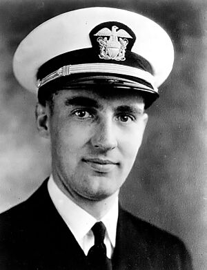 US Navy 171201-N-NO147-002 Chaplain and Lieutenant Junior Grade Aloysius H. Schmitt undated.jpg
