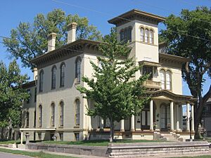 Victor Pepin House in Mansion Row