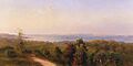 View of New York on the Bay from Staten Island