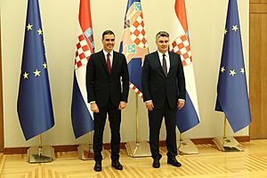 Visita del presidente del Gobierno Pedro Sánchez a Croacia en 2021 (7)