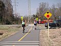 W&OD Trail - Intersection @ Belmont Ridge Rd in Ashburn, VA