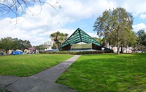 Williams Park St. Petersburg Florida Amphitheater