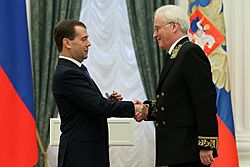 2012-02-22 Дмитрий Медведев, Виталий Чуркин