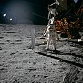 Aldrin Next to Solar Wind Experiment - GPN-2000-001211