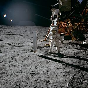 Aldrin Next to Solar Wind Experiment - GPN-2000-001211