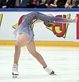 Amber Glenn performing her free skate at the 2021 CS Finlandia Trophy