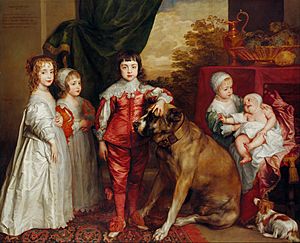 Anthony van Dyck - Five Eldest Children of Charles I - Google Art Project