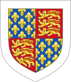 Arms of Thomas of Woodstock, 1st Duke of Gloucester.svg
