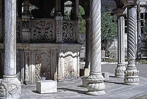 Aydin Cihanzade mosque Ablutions fountain 032