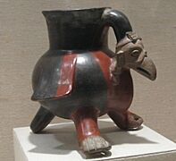Aztec vulture vessel