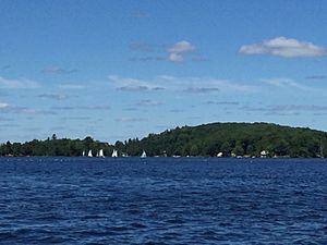 Belmont Lake sailing regatta