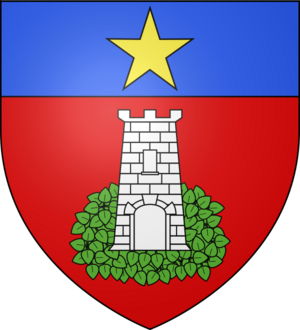Blason Ville fr Malesherbe(45)