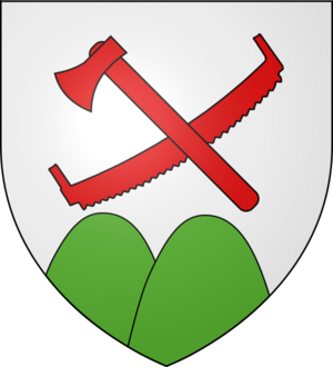 Blason de la ville de Bourbach-le-Haut (68)