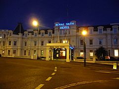 Bournemouth , The Royal Bath Hotel and Bath Road - geograph.org.uk - 1289122