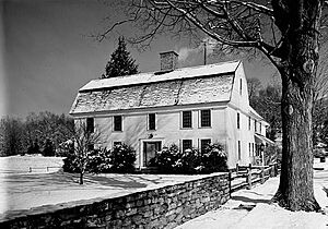 Bradford-Huntington House, 16 Huntingtown Lane, Norwichtown (New London County, Connecticut)