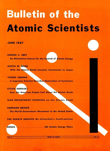 Bulletin Atomic Scientists Cover