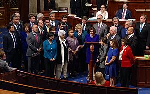 California Congressional Delegation honoring Pete Stark