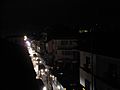 Calle Larga at night during power cut