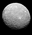 Ceres RC1 single frame by Dawn, 12 February 2015