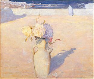 Charles Conder - The hot sands, Mustapha, Algiers - Google Art Project