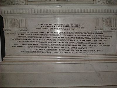 Charles Pratt memorial