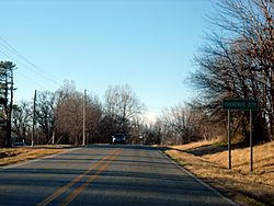 Cherokee City southern limits, February 2013