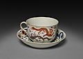China, Chinese Export, 18th century, Period of Kien Lung - Cup and Saucer - 1955.177 - Cleveland Museum of Art
