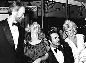 Clint & Sondra & Burt & Loni