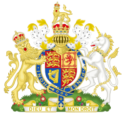 Coat of arms of the United Kingdom (1901-1952, variant)