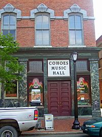 Cohoes Music Hall entrance