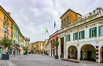 Corso Zanardelli e Teatro Grande Brescia