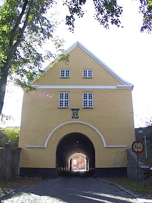 Denmark-Nyborg-Landporten gatehouse