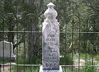 Docholdayheadstone