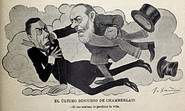 El último discurso de Chamberlain, de Xaudaró
