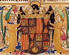 Escudo de Isabel la Católica ca 1495