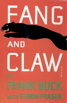 Fang and Claw (1935) cover