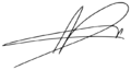 Firma de Susana Díaz Pacheco