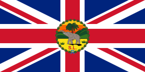 Flag of the Governor of Sierra Leone (1889-1914)