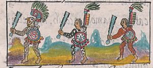 Florentine Codex IX Aztec Warriors