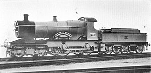 GWR 3433 City of Bath (Howden, Boys' Book of Locomotives, 1907)
