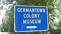Germantown Colony sign, Minden, LA MVI 2604 Germantown sign