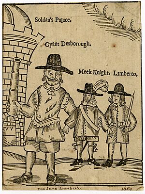 Gyant Desborough by anonymous 1661