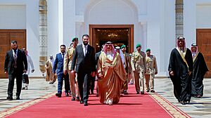 Hamad bin Isa Al Khalifa met with Ahmed al-Sharaa, May 2025