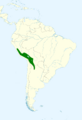 Haplochelidon andecola map
