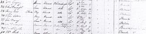 Harry Jones black.. wound.. bladensburg patient no.35 naval hospital register 1814