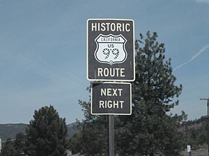 Historic US 99 Marker on I-5