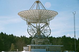 Howard E. Tatel Radio Telescope - front