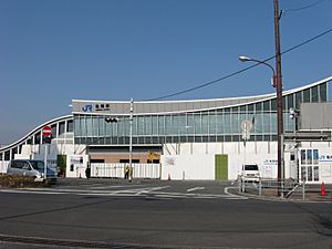 JR Kameoka Station Building Under Construction