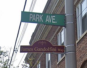 James Gandolfini Way NJ